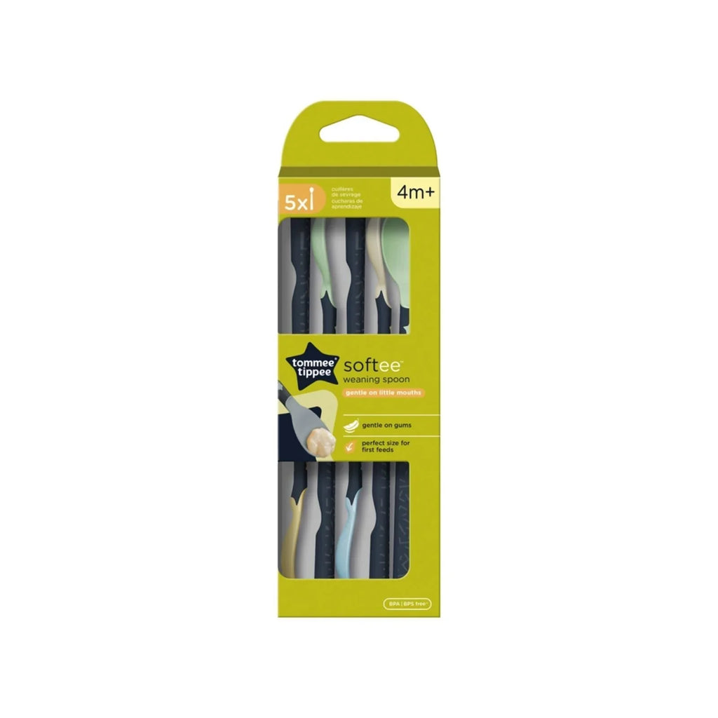 Tommee Tippee Softee Weaning Spoons Pack of 5