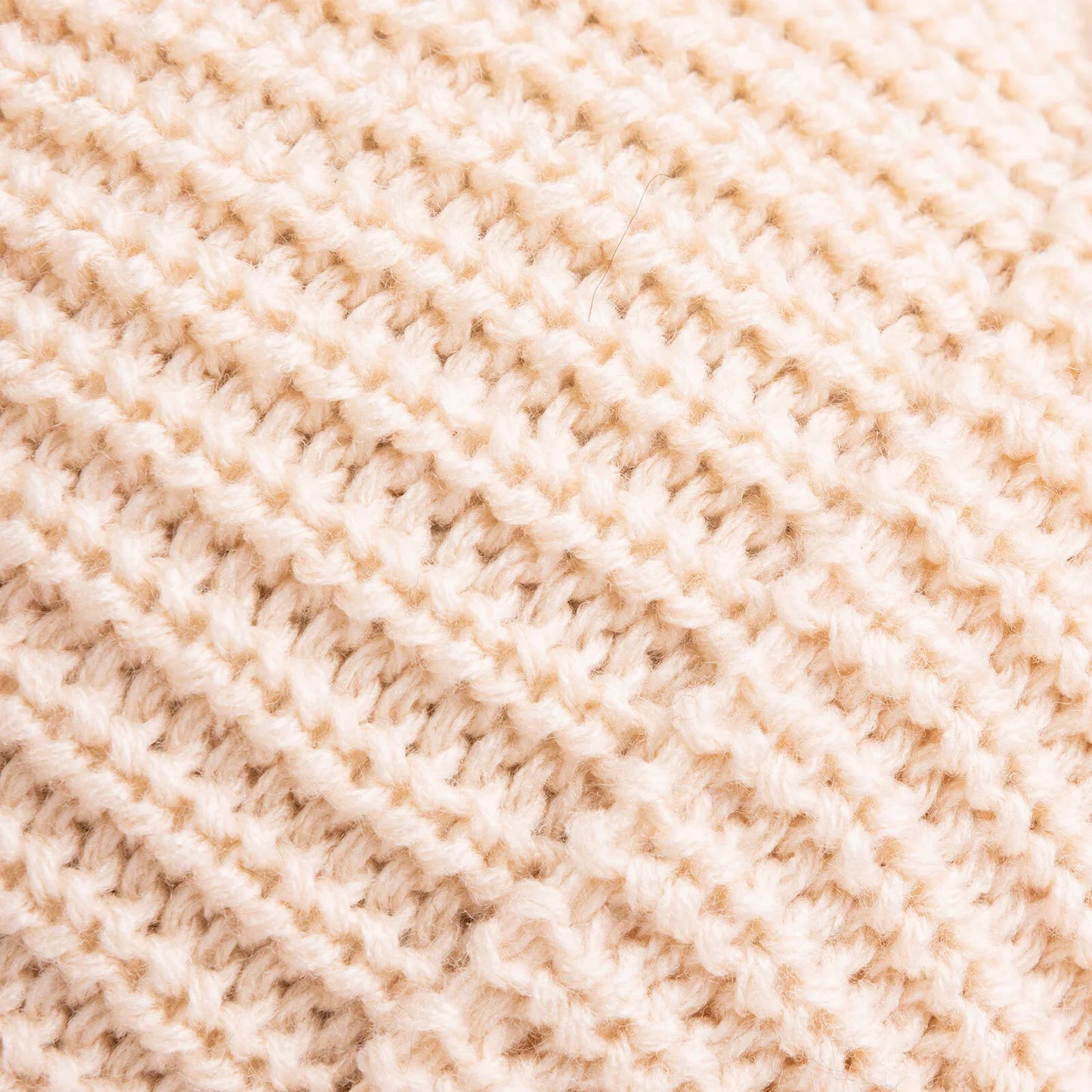 HelloBaby Girl Beanie - Ecru