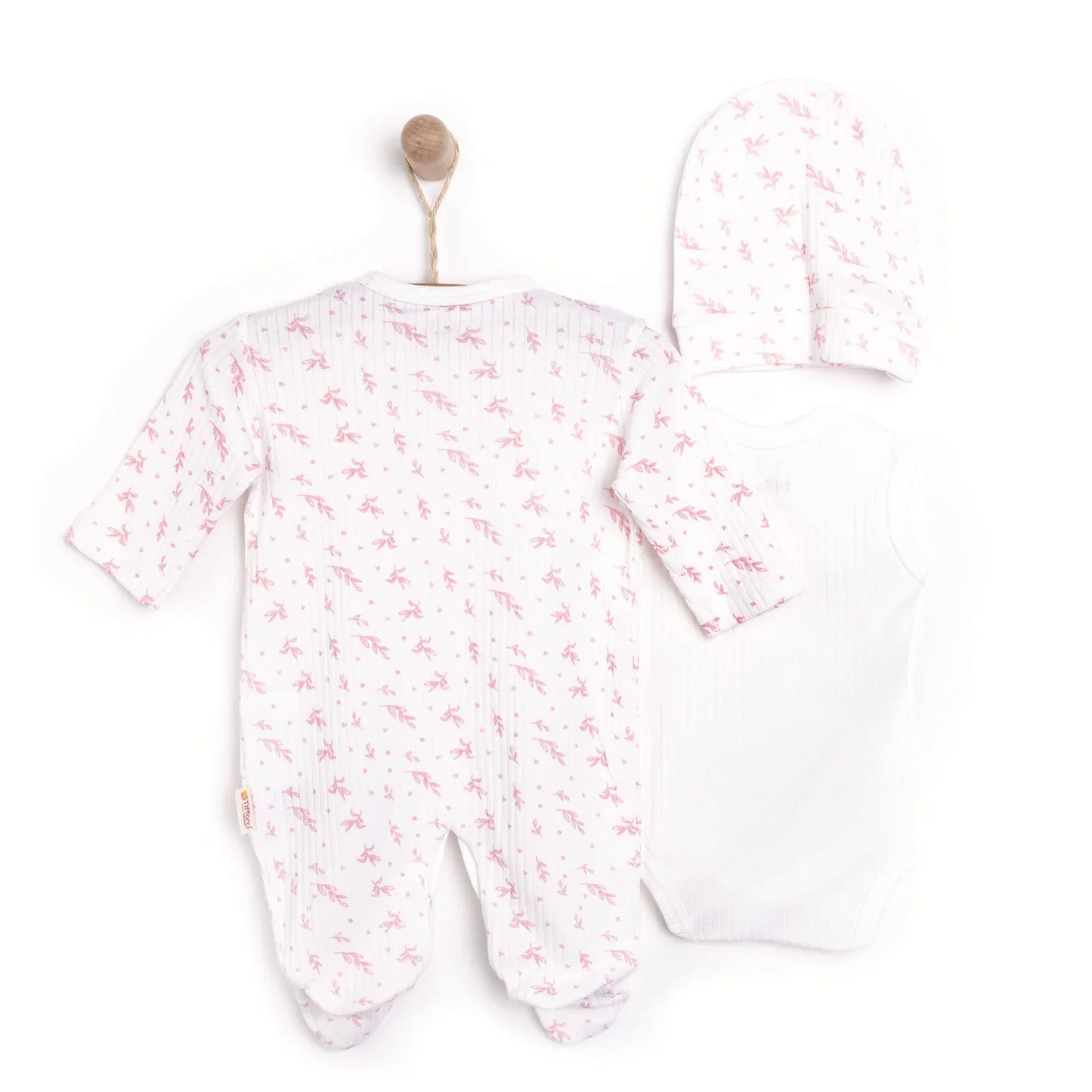 Tiffany Newborn Premature Baby Set - Ecru