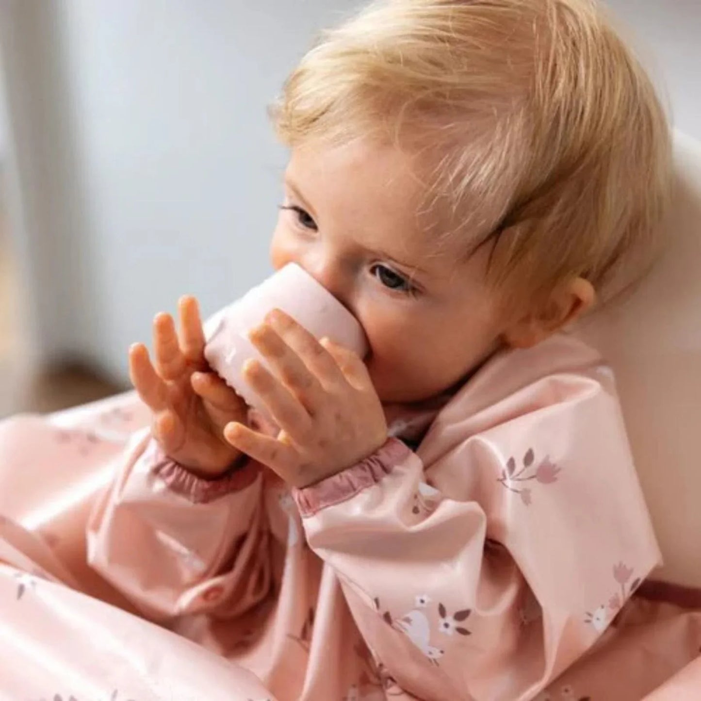 Bibado Sippit Silicone Open Training Cup 6+ months Pack of 2 - Blush