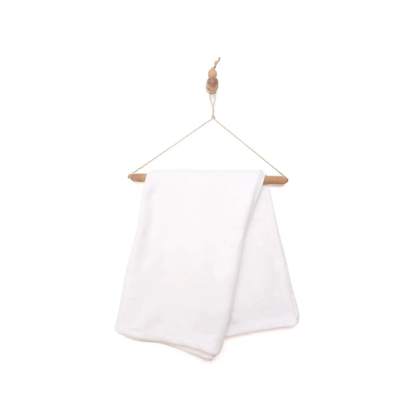 Mollia Unisex Blanket - Ecru