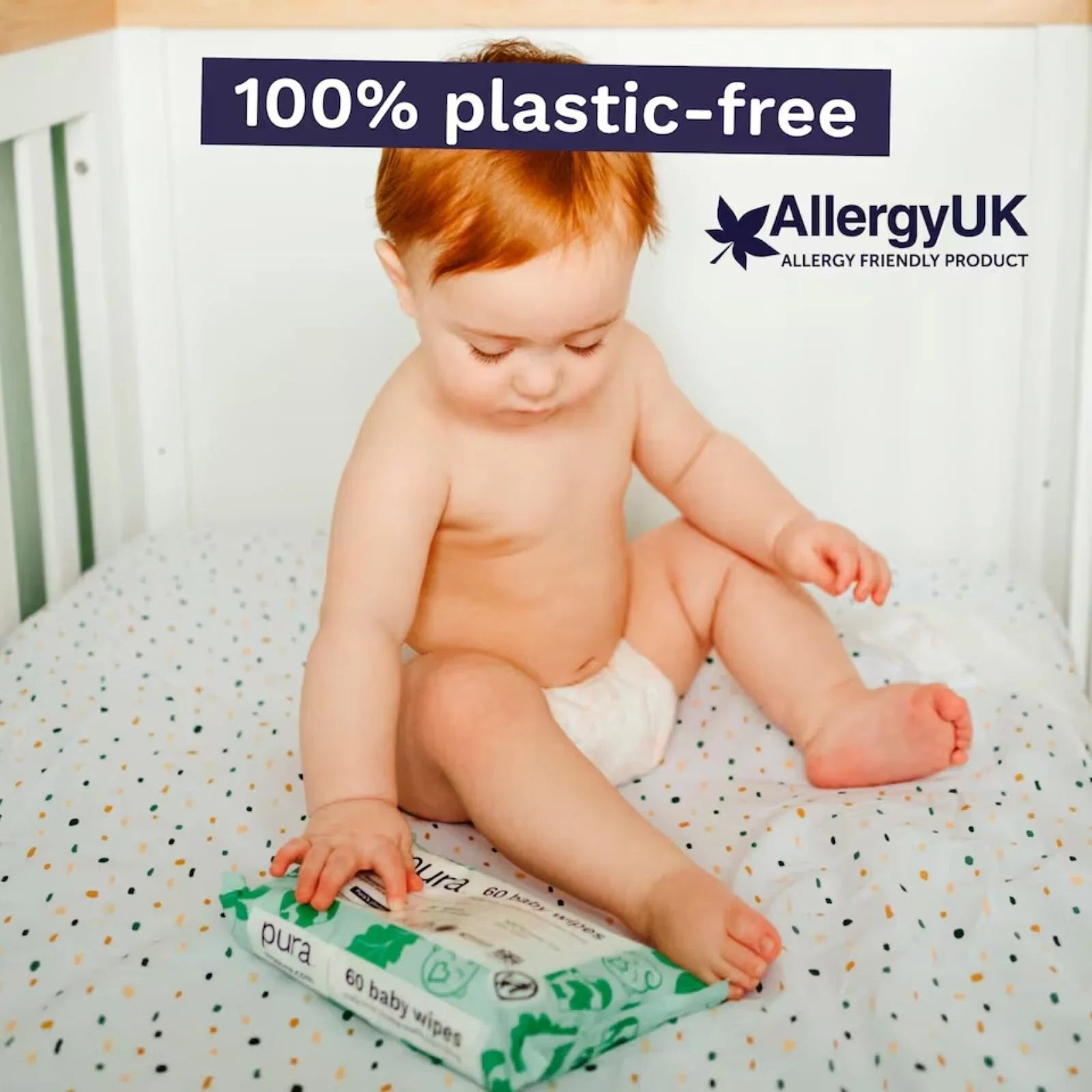 Pura Baby Wipes 3x60 pcs