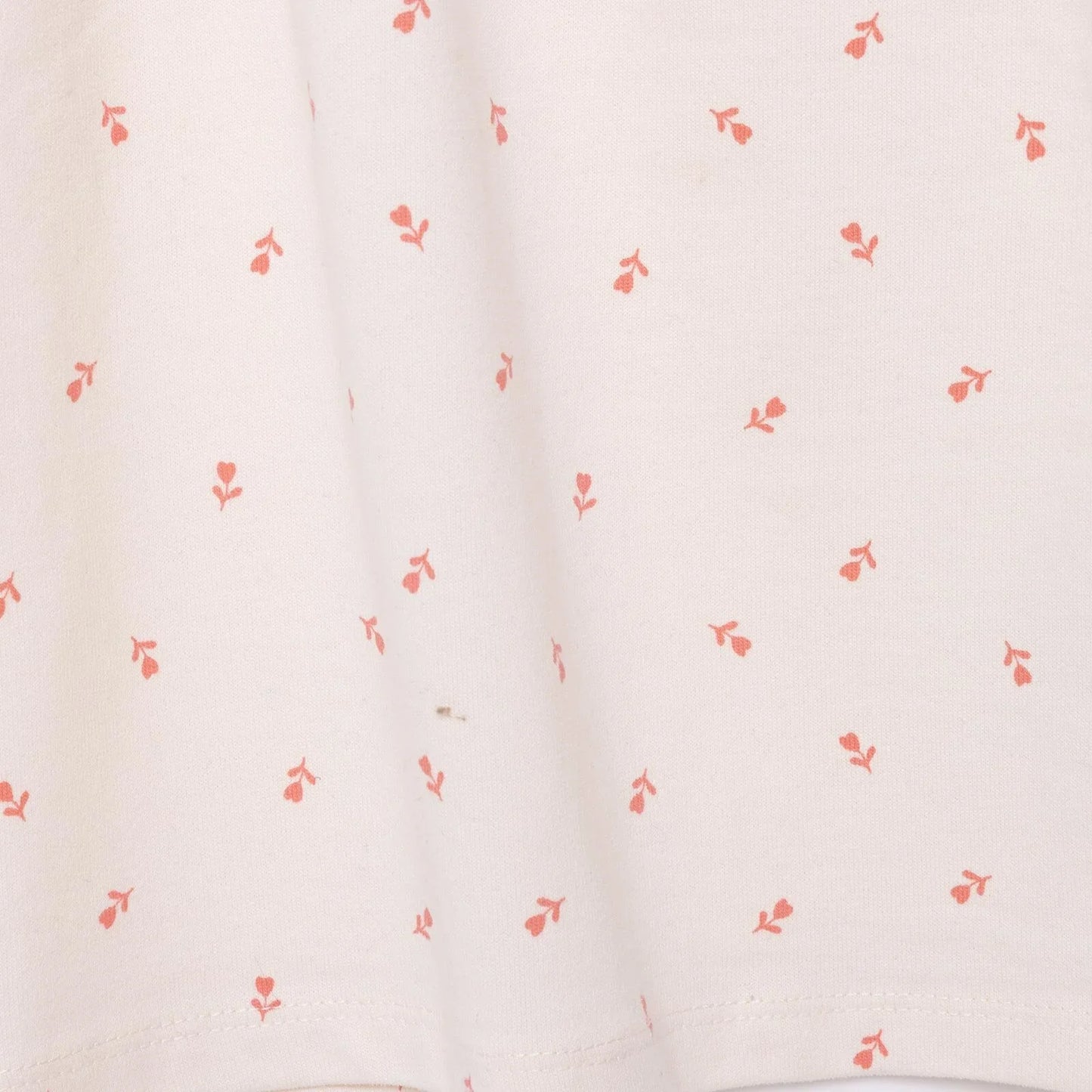 HelloBaby Winter Cherry Dress - Ecru Printed