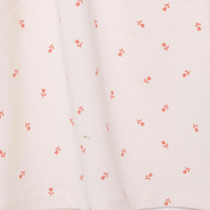 HelloBaby Winter Cherry Dress - Ecru Printed