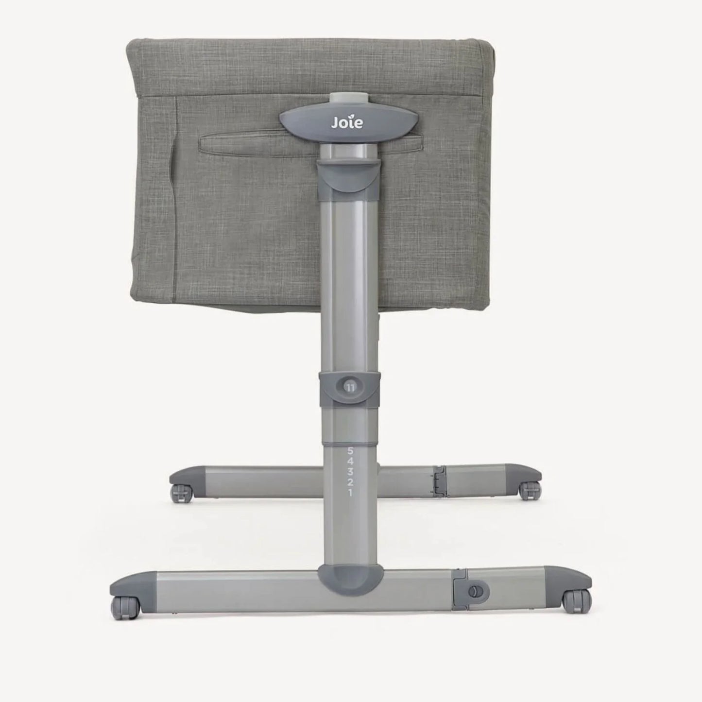 Joie Roomie Glide Bedside Crib - Foggy Grey