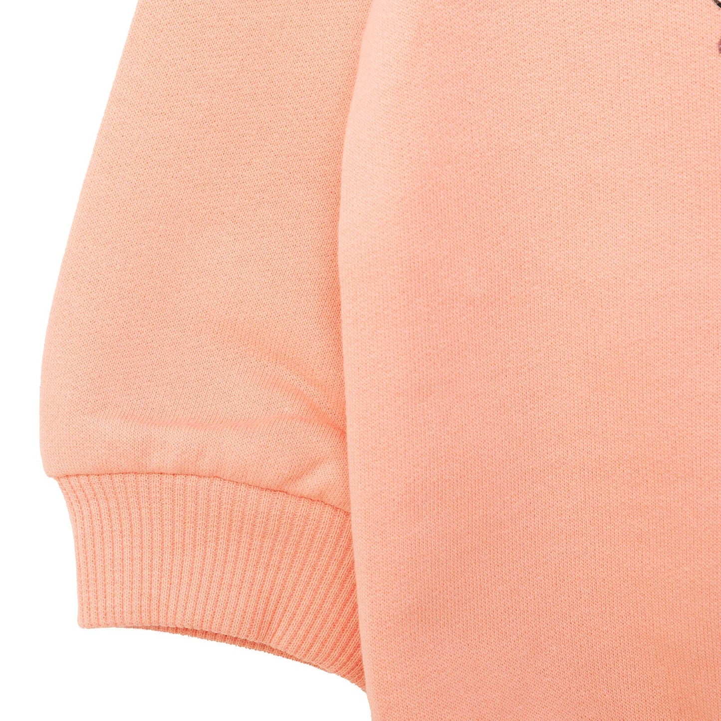 HelloBaby Baby Girl Flower Printed Sweatshirt - Pink