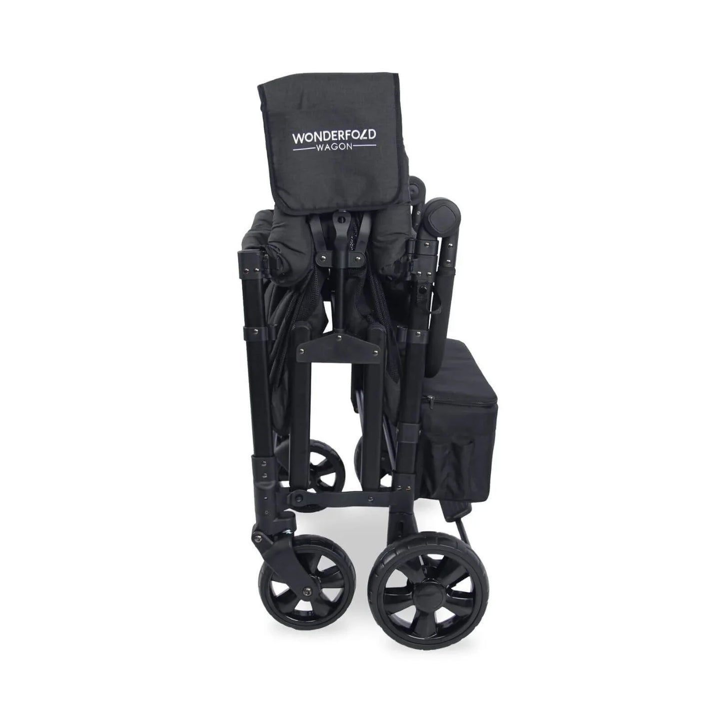 Wonderfold Wagon W4 Elite Quad Stroller Wagon - Volcanic Black