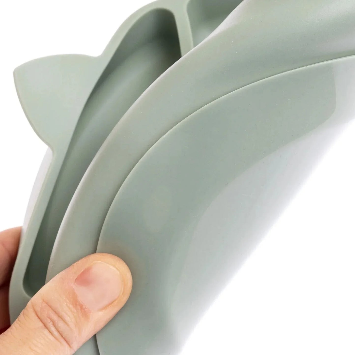 baby plus Silicone Suction Plate - Green