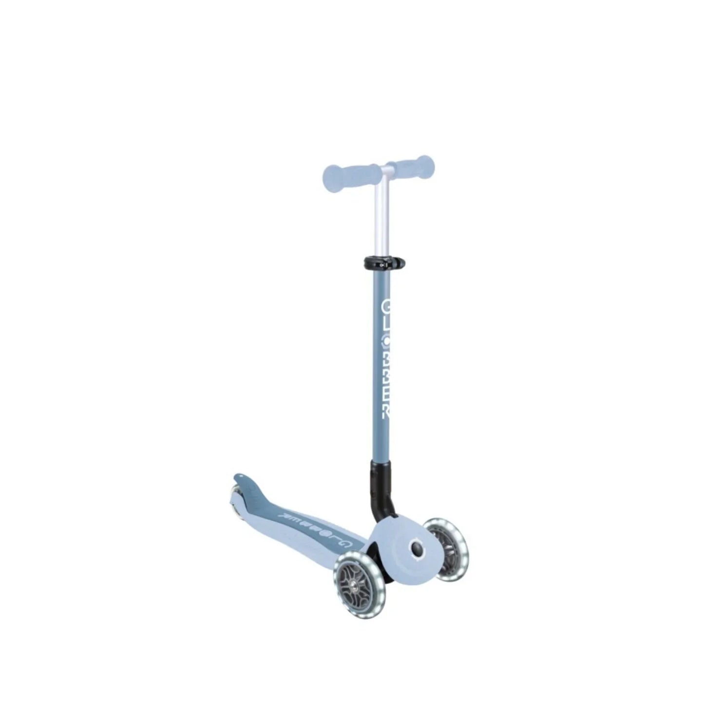 Globber Go Up Active Lights Eco Scooter - Blueberry