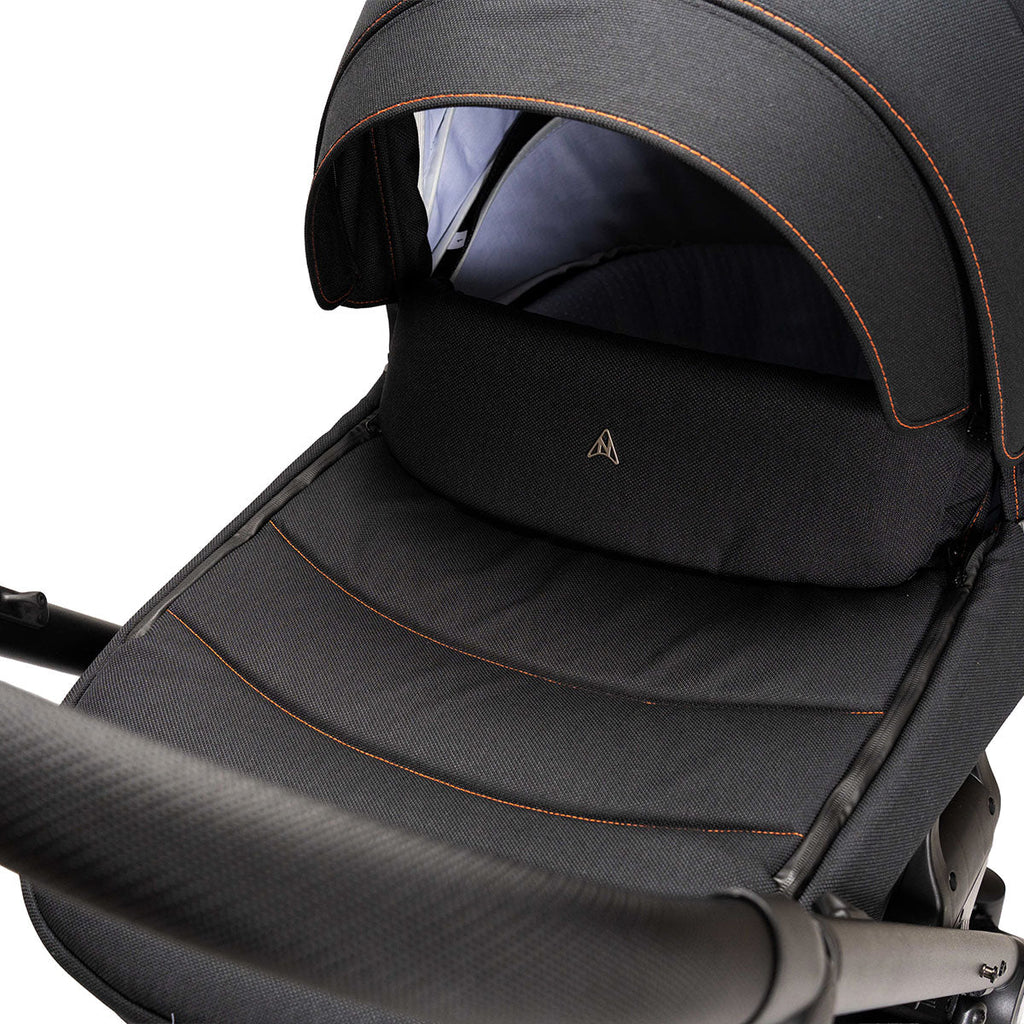 Noordi Fjordi V2 2in1 Pushchair with ThermoCot™ Carrycot, Voyager Black