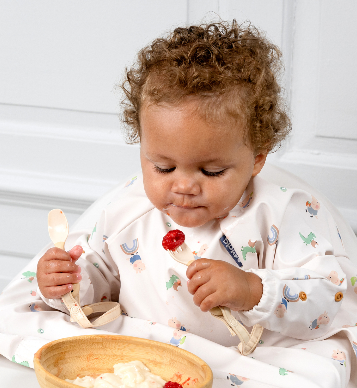 Bibado Handi Cutlery (Pack of Fork & Spoon) - Available in Blush/Dawn