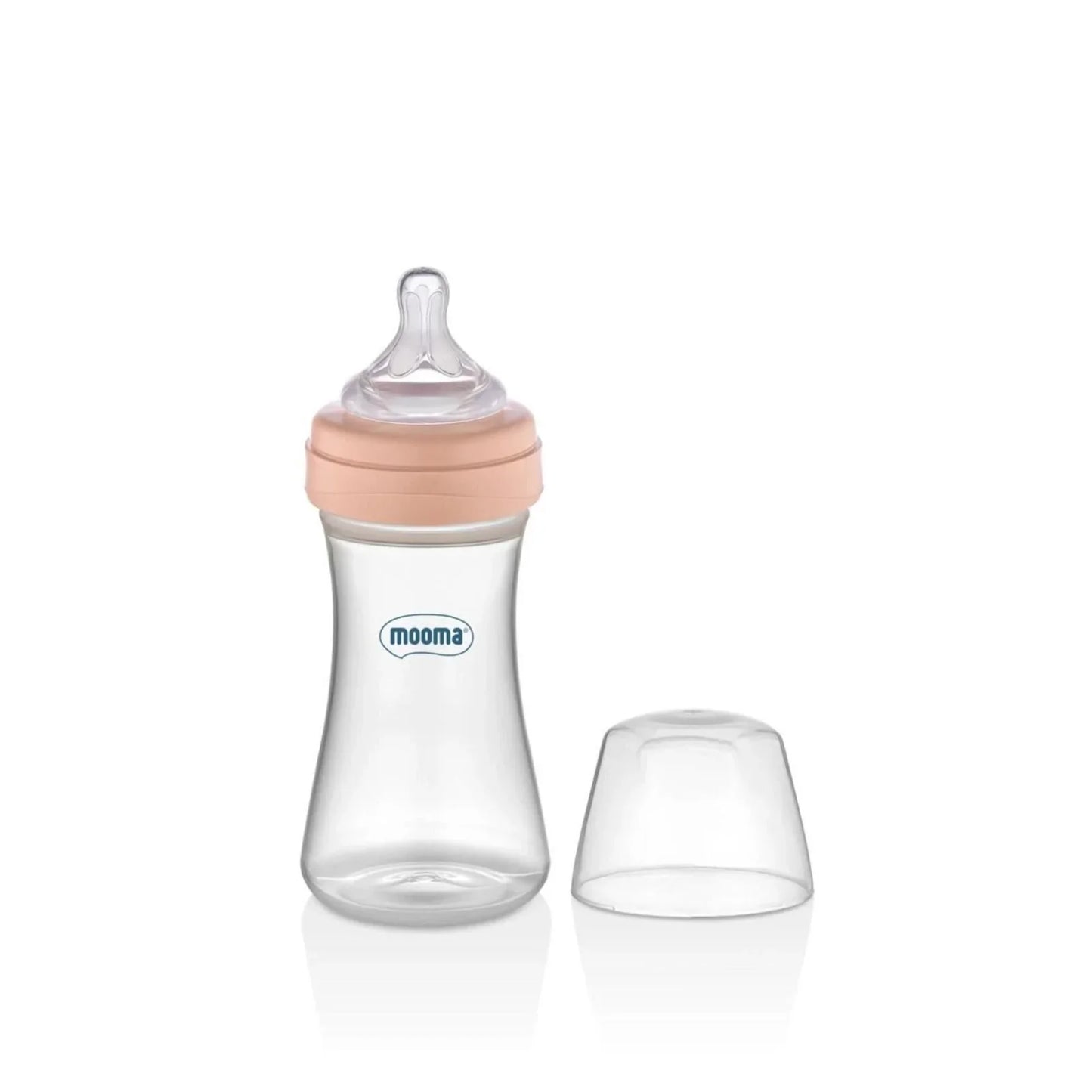 Mooma Kindy Feeding Bottle Starter Set - Old Rose