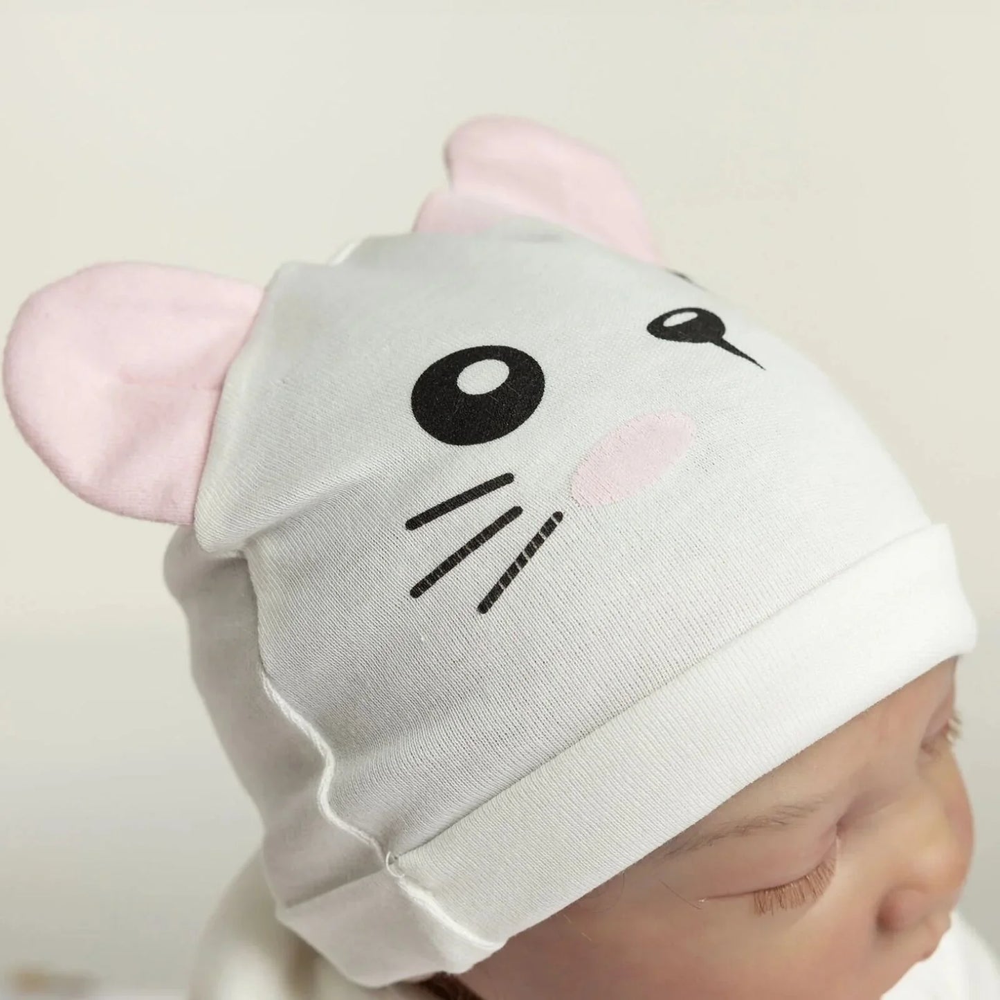 HelloBaby Unisex Hat - Ecru