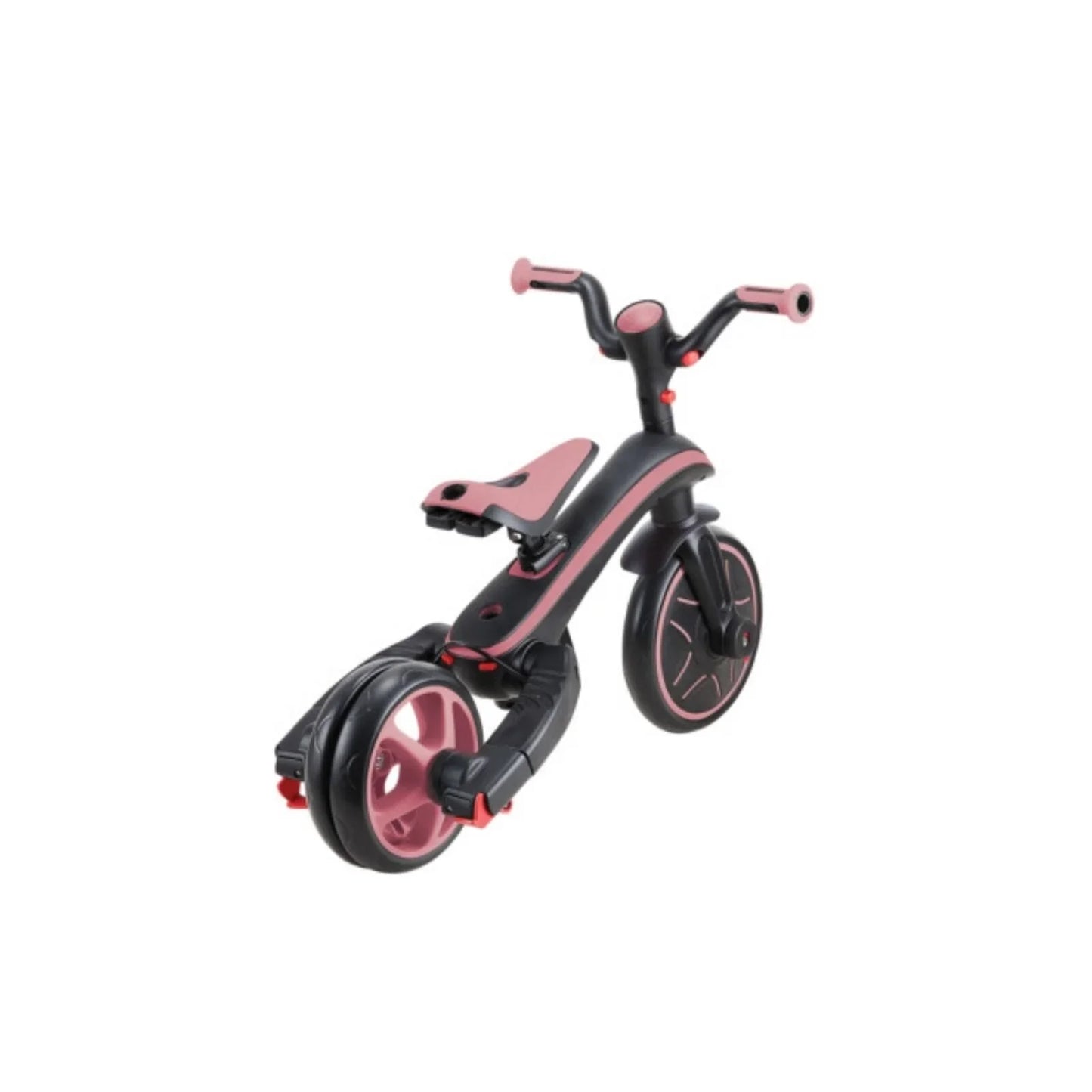 Globber Explorer Trike Foldable 4 in 1 - Deep Pastel Pink