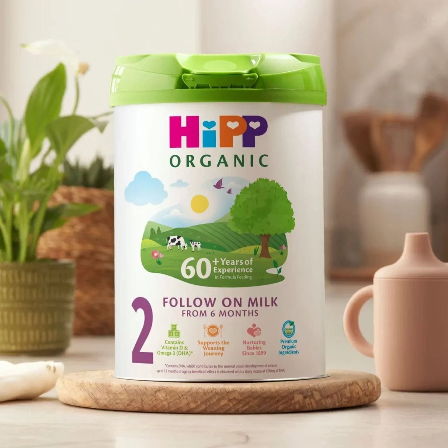 HiPP Organic 2 Follow on Baby Milk Formula from 6+ months 800g
