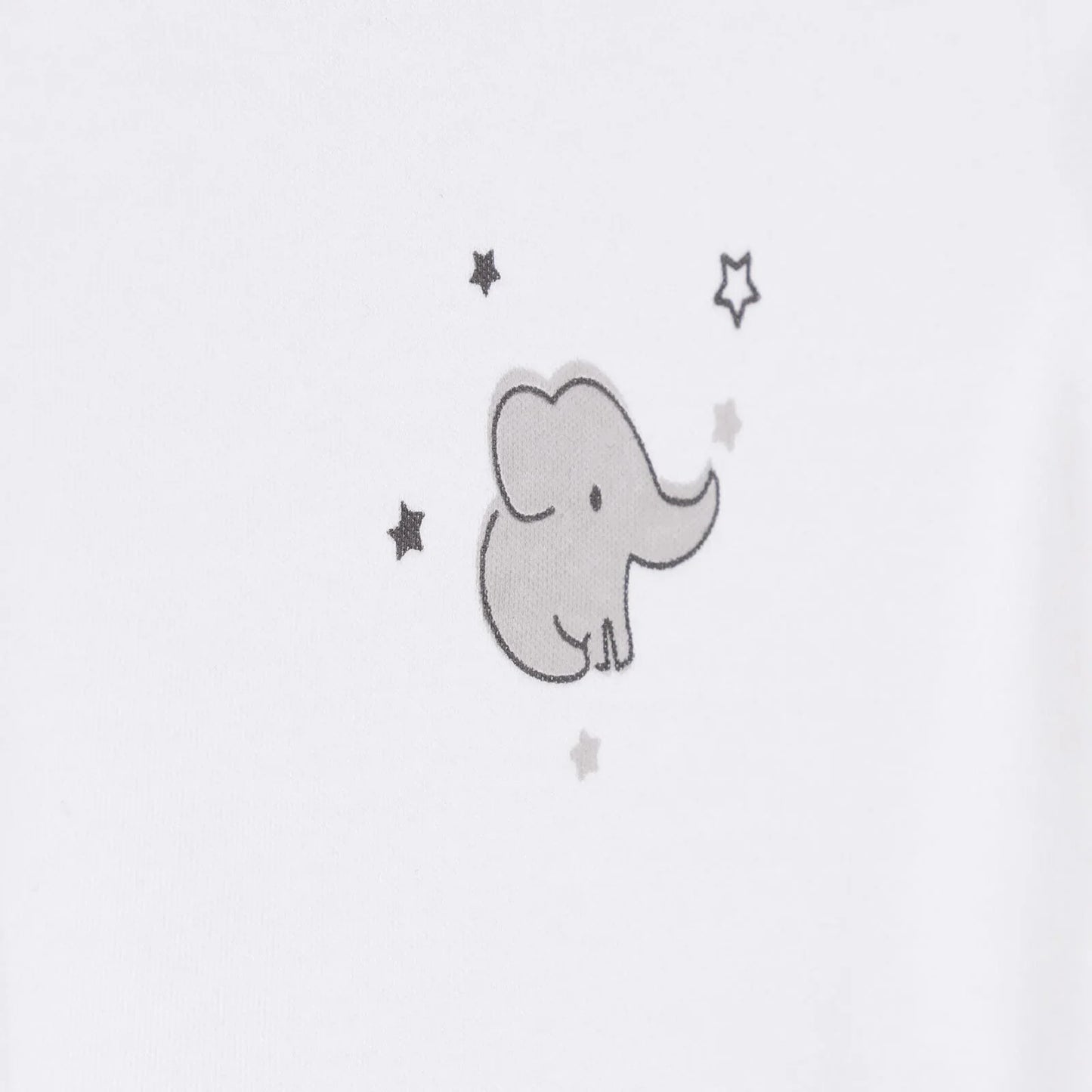 HelloBaby Newborn Baby Cute Elephant Jumpsuit - Ecru