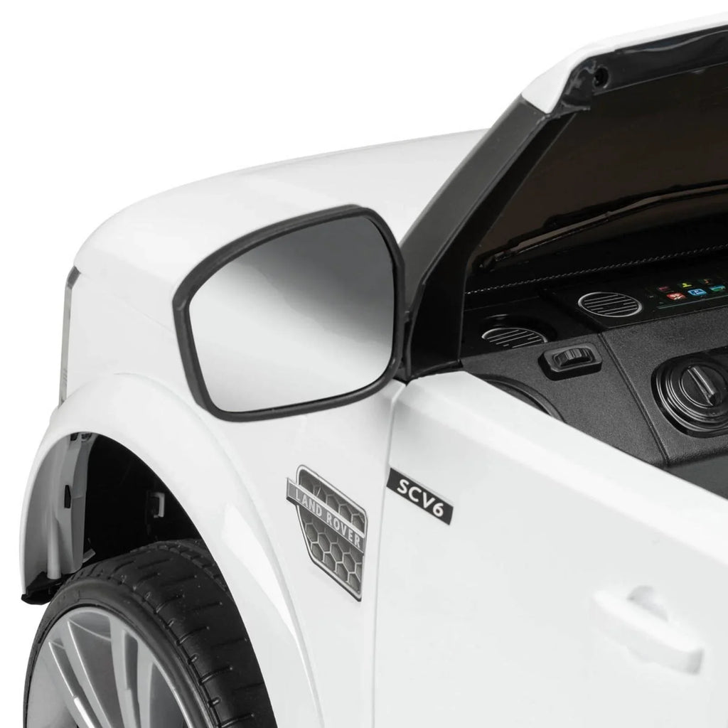 Xootz Land Rover Discovery 12V Ride On Lithium - White
