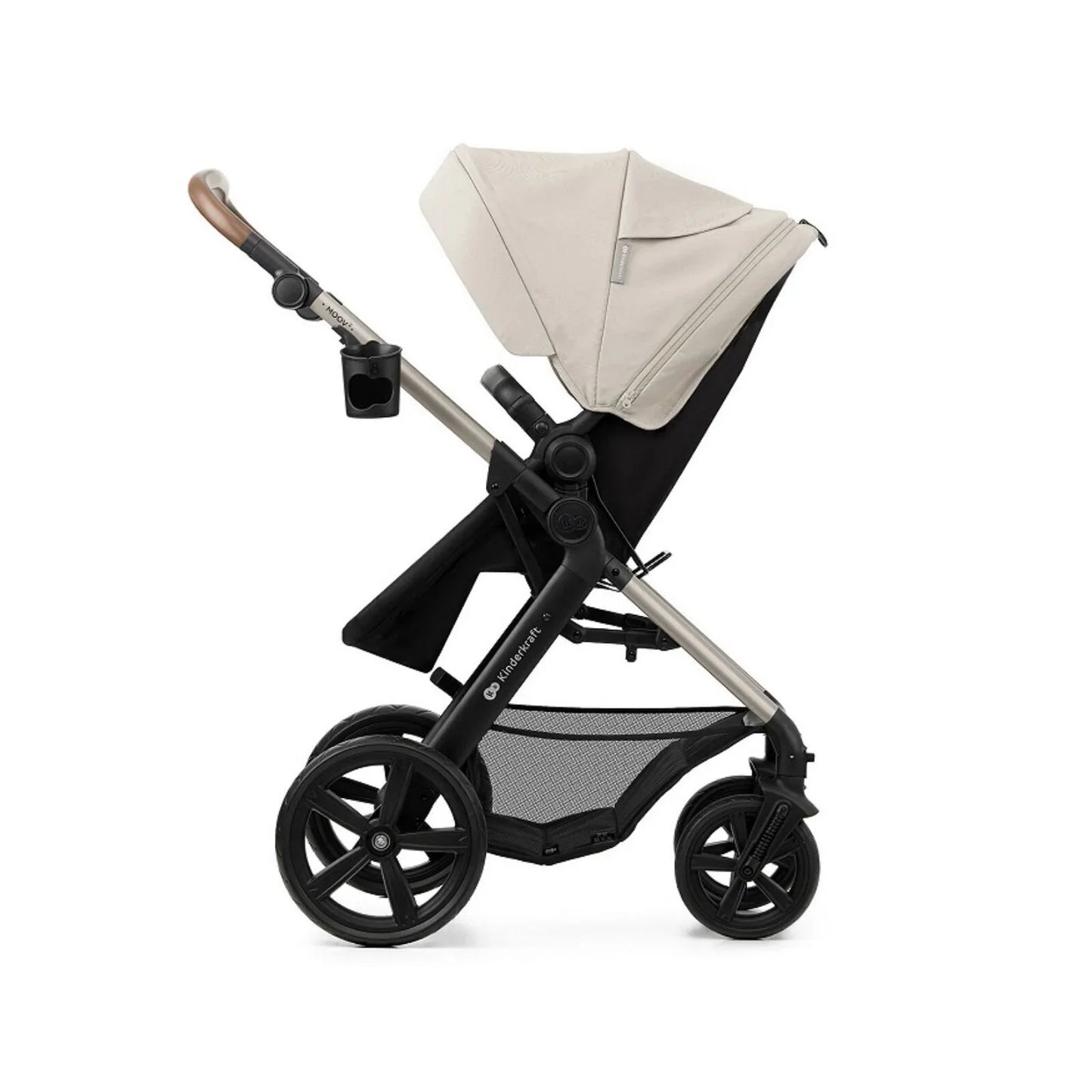 Kinderkraft Moov 2 3-in-1 Travel System - Grey