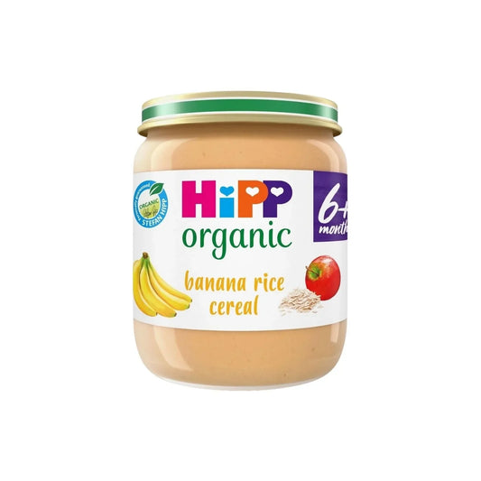 HiPP Organic Banana Rice Cereal Baby Food 6+ months 125g