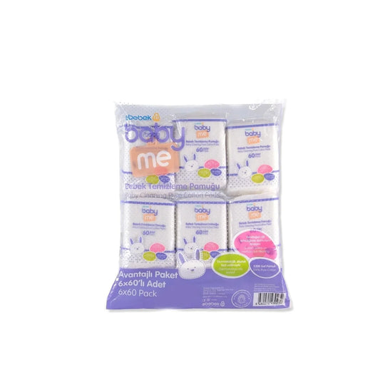 ebebek baby me Cotton Pads 6x60 pcs