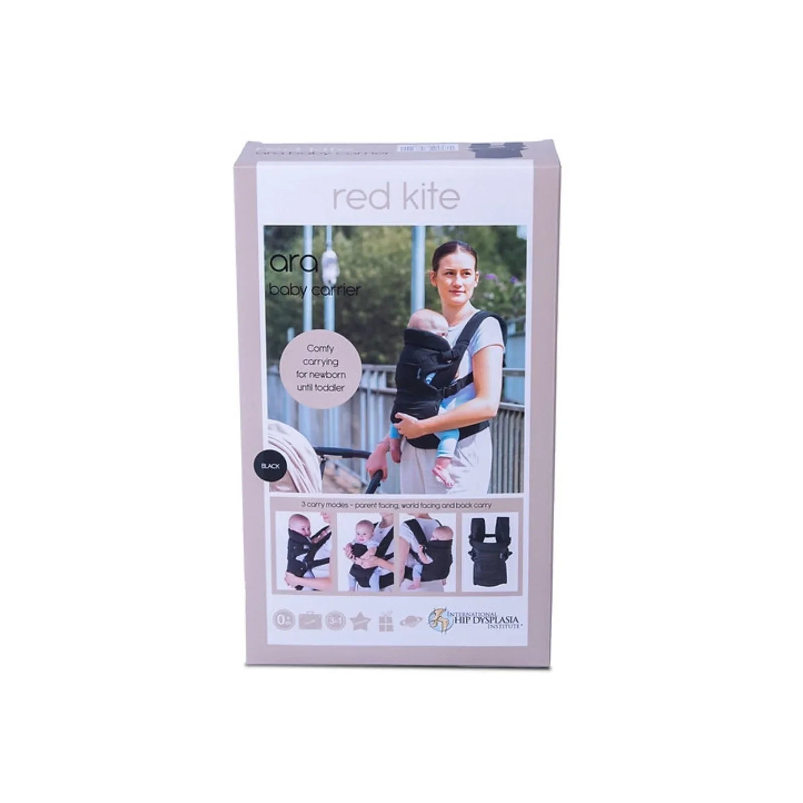 Red Kite Ara Travel Baby Carrier - Black