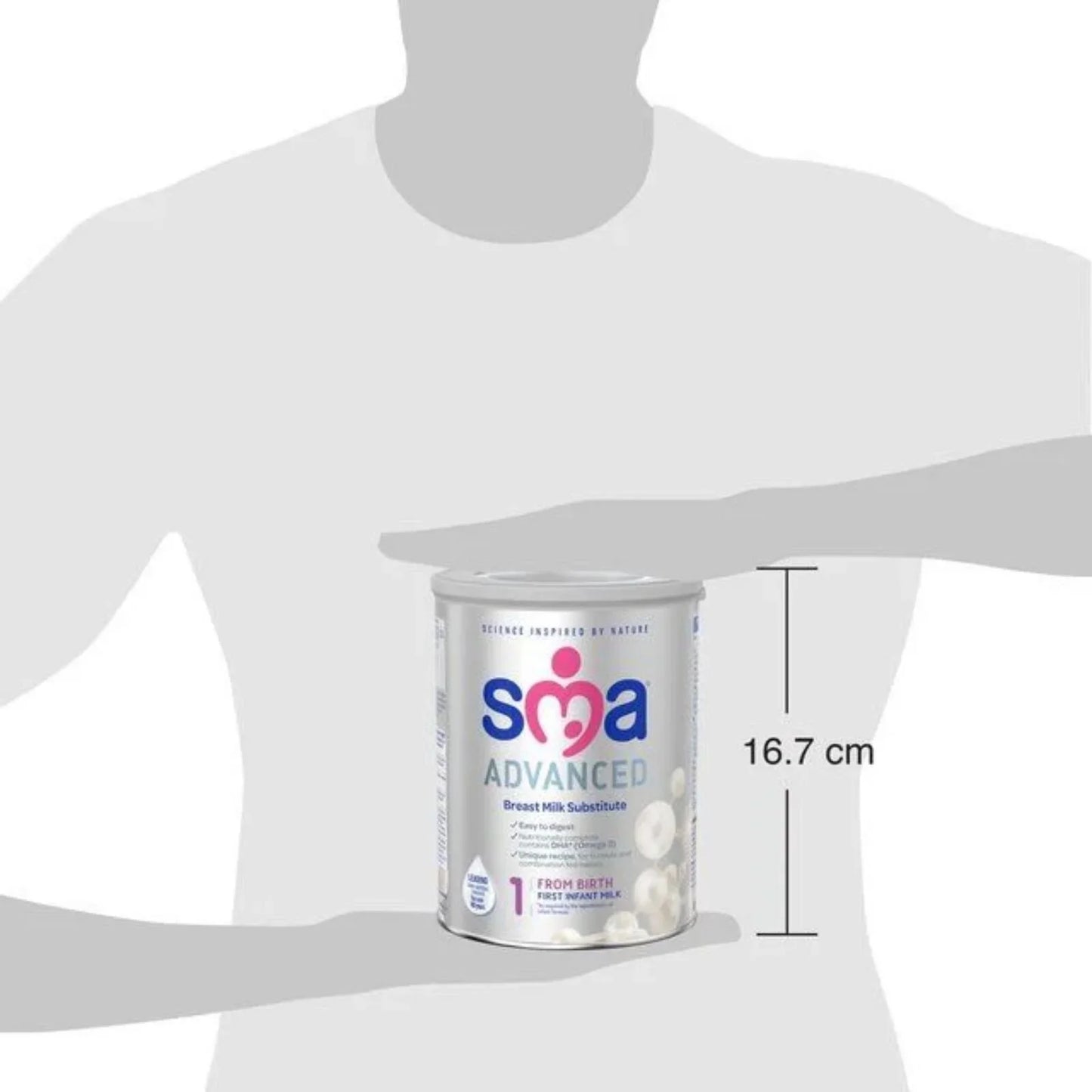 SMA Advanced 1 First Infant Milk Formula from Birth 800g