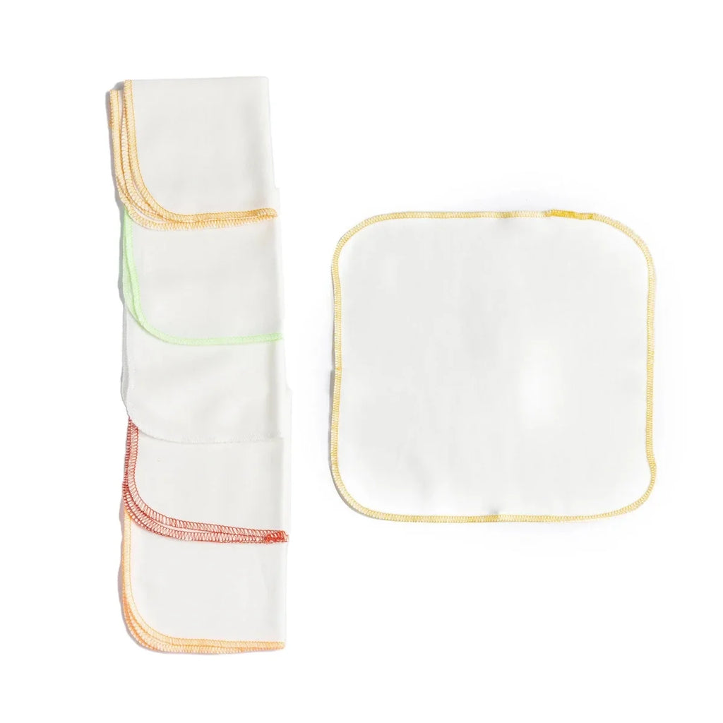 HelloBaby Baby Burp Cloths 6 Pack (24 x 24 cm)
