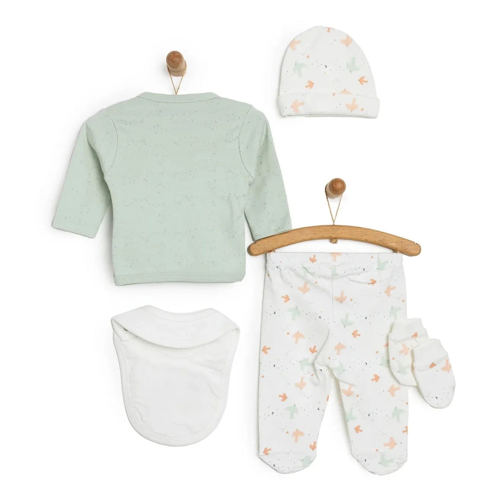Little Life 5 Piece Baby Hospital Bag Set on a Hanger (Newborn)