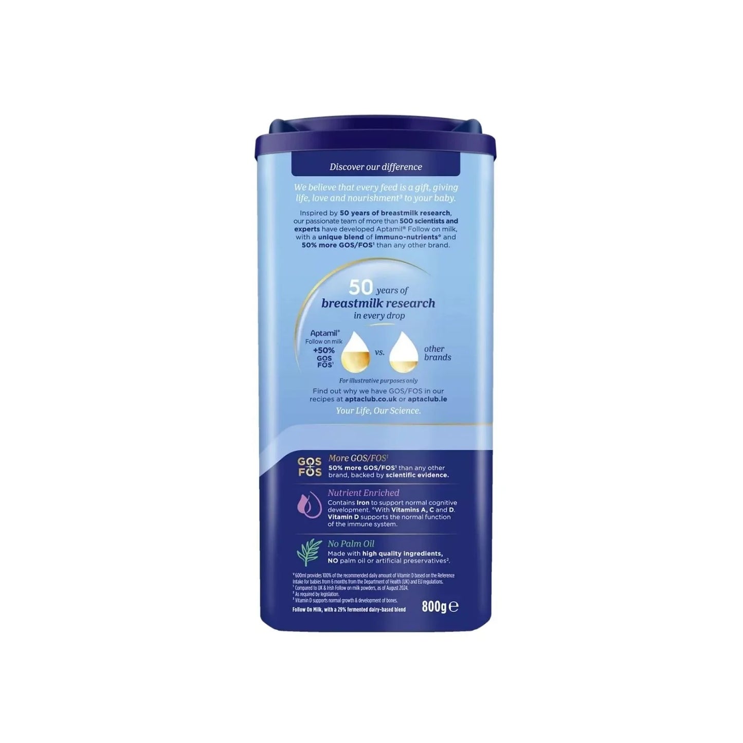 Aptamil 2 Follow On Milk Powder 6-12 months 800g
