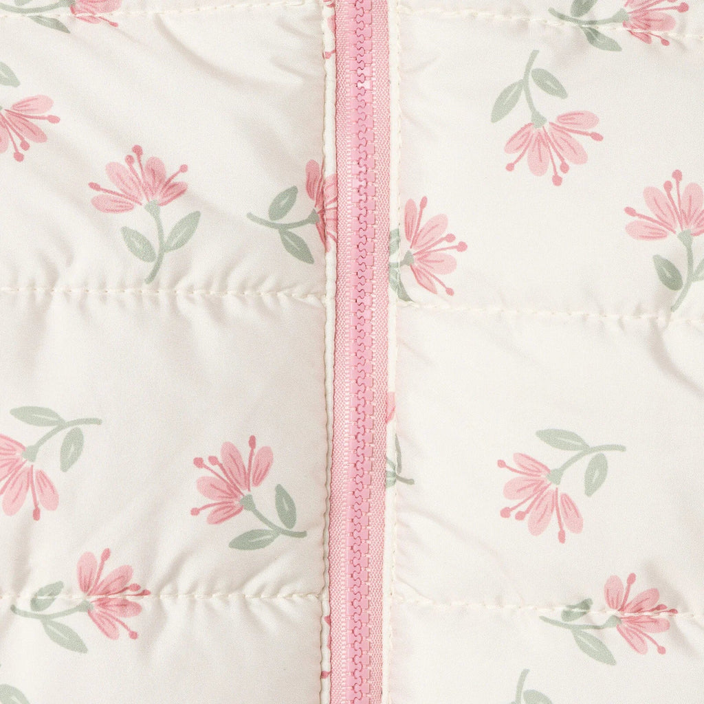 HelloBaby Floral Printed Girl Coat - Printed