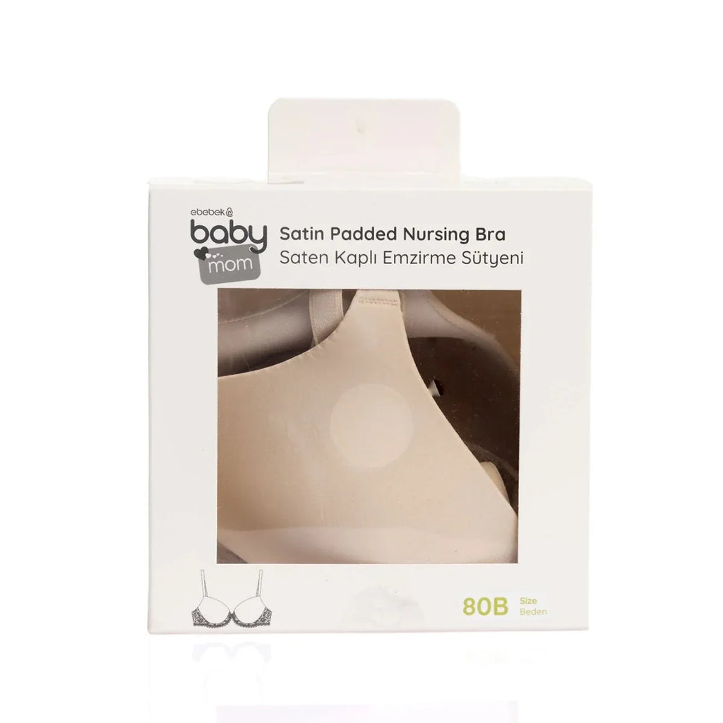 Baby Mom Women's Satin Padded Nursing Bra