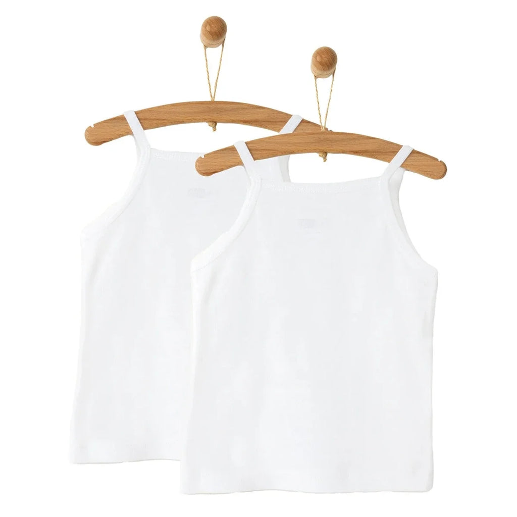 HelloBaby 2 Pack Strappy Baby Vests (12 Months to 5 Years)