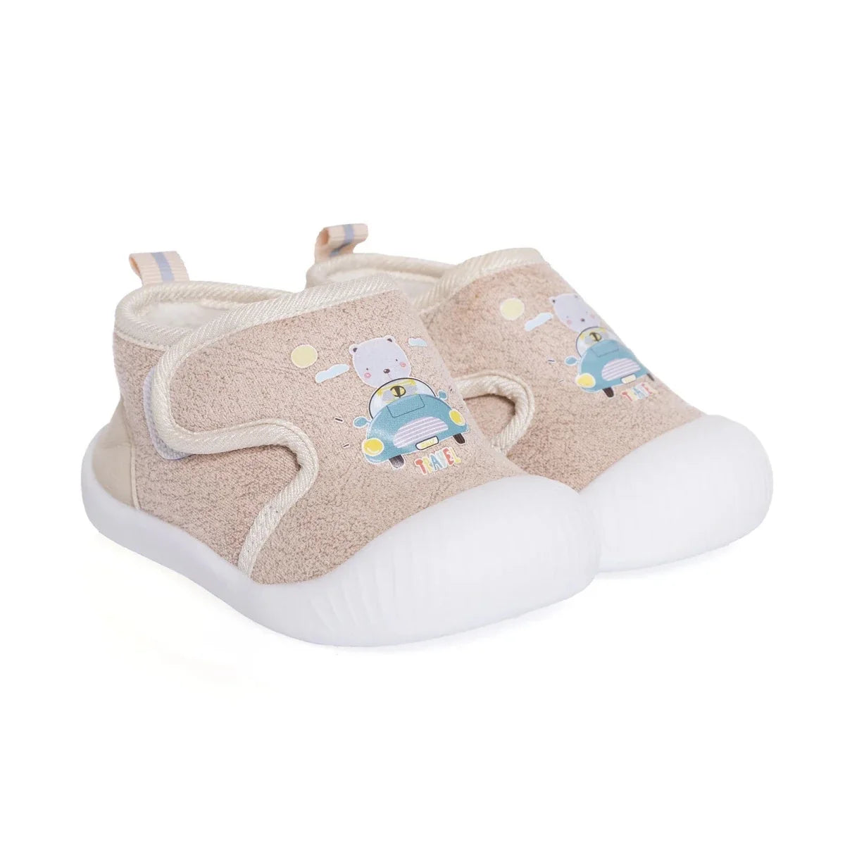 HelloBaby Printed Textile First Walker Baby Shoes