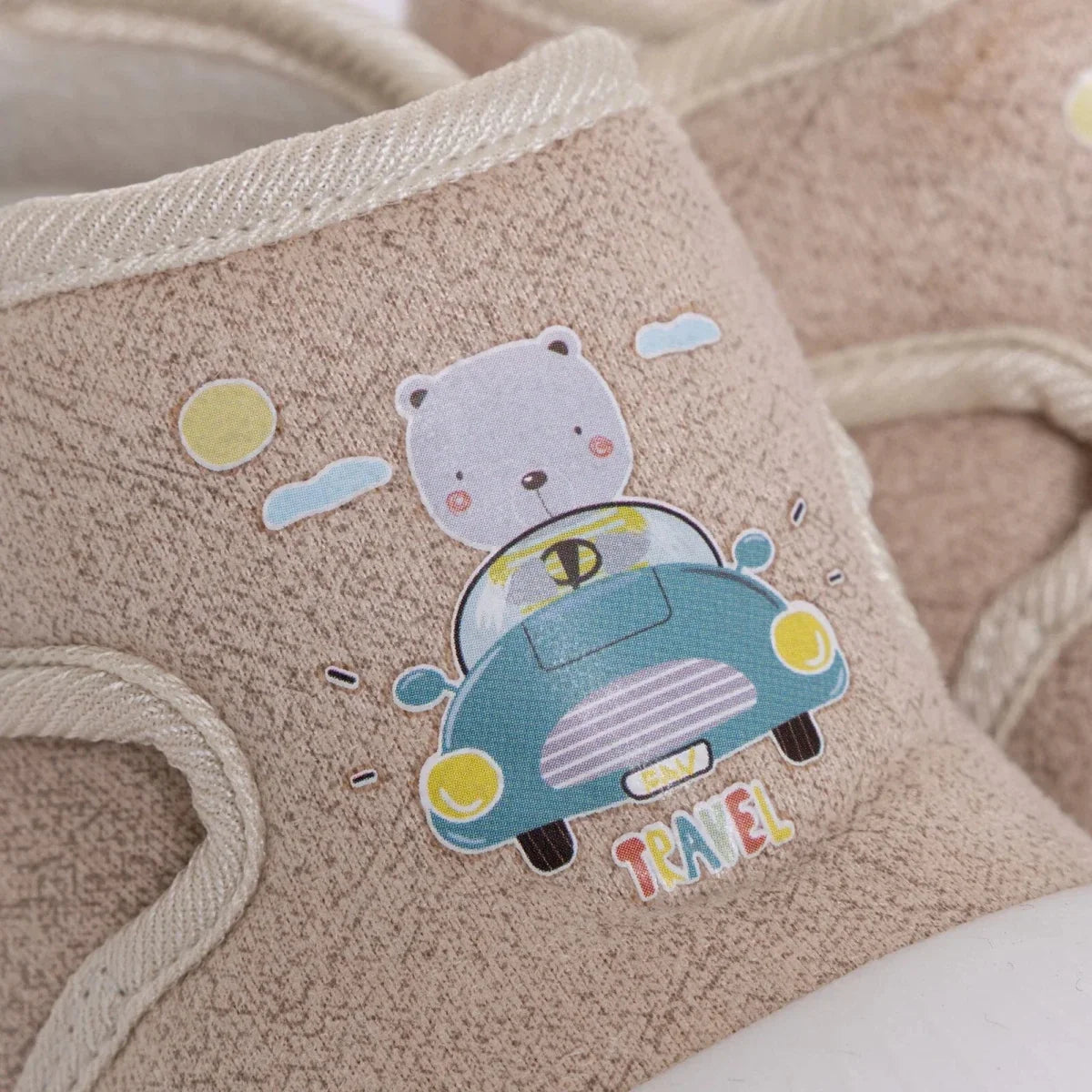 HelloBaby Printed Textile First Walker Baby Shoes