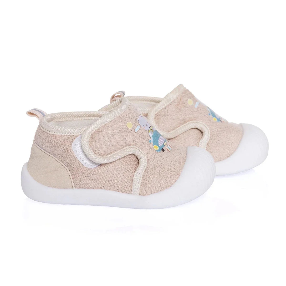 HelloBaby Printed Textile First Walker Baby Shoes