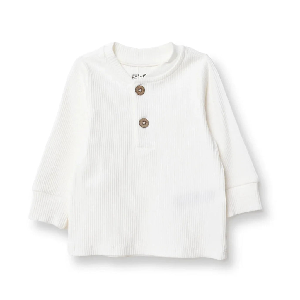 HelloBaby Ribbed Baby Sweatshirt (1-3 Months to 12 Months)