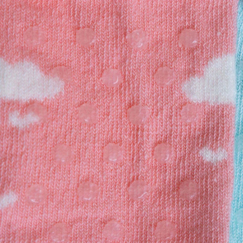 HelloBaby 3 Pack Heart Print Non-Slip Baby Socks (Newborn to 4-5 Years)