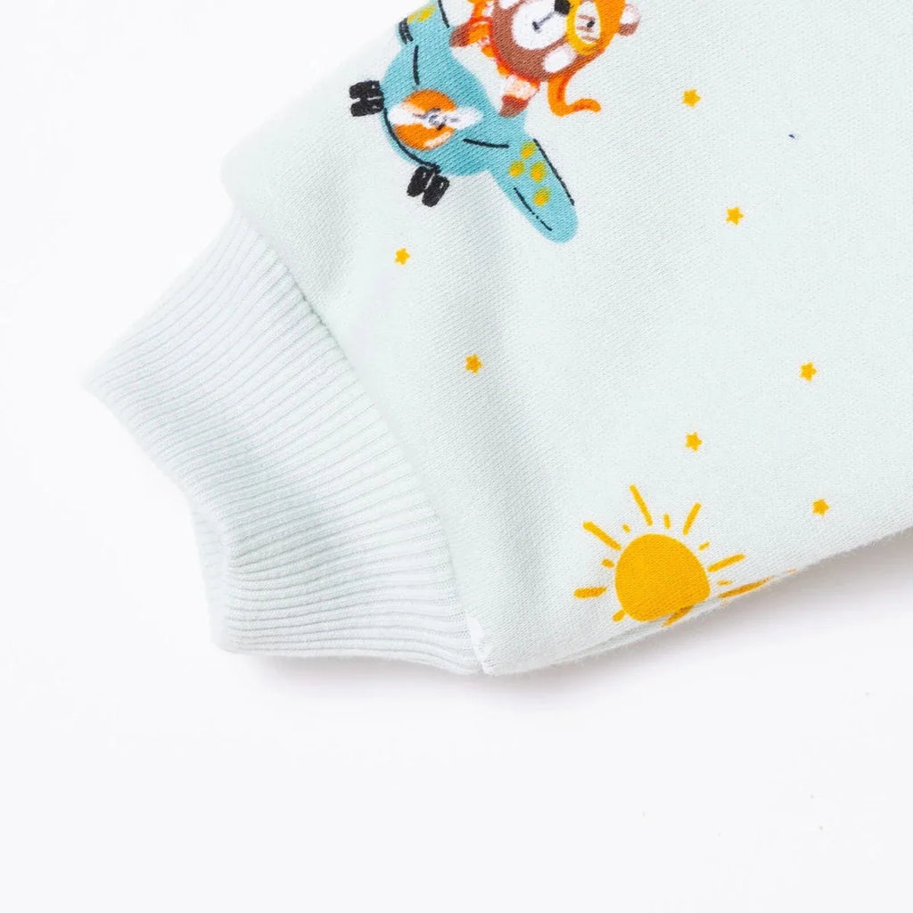 Little Plane Animal Print 2.5 Tog Long Sleeve Footless Baby Sleep Bag (9 Months to 5 Years)