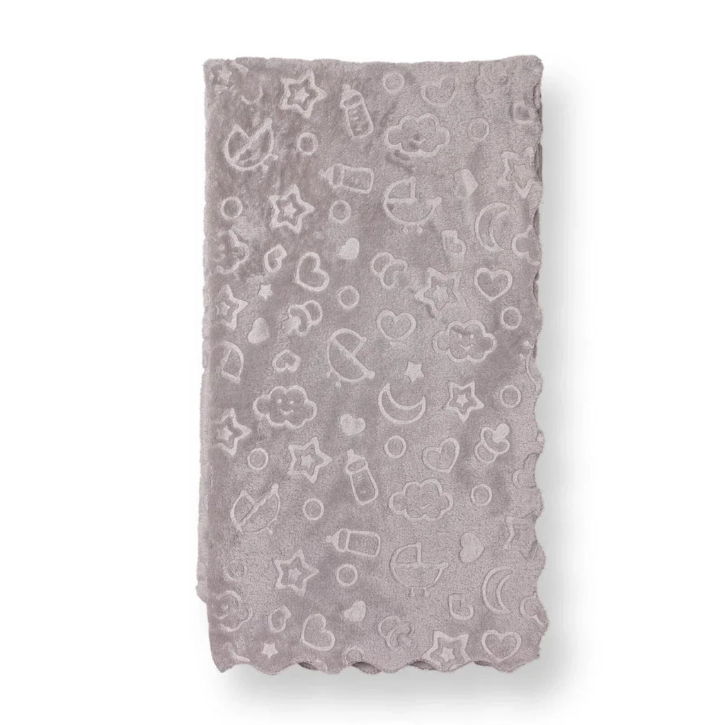 Little Dreams Sky Print Wellsoft Fleece Baby Blanket (90 x 110 cm)