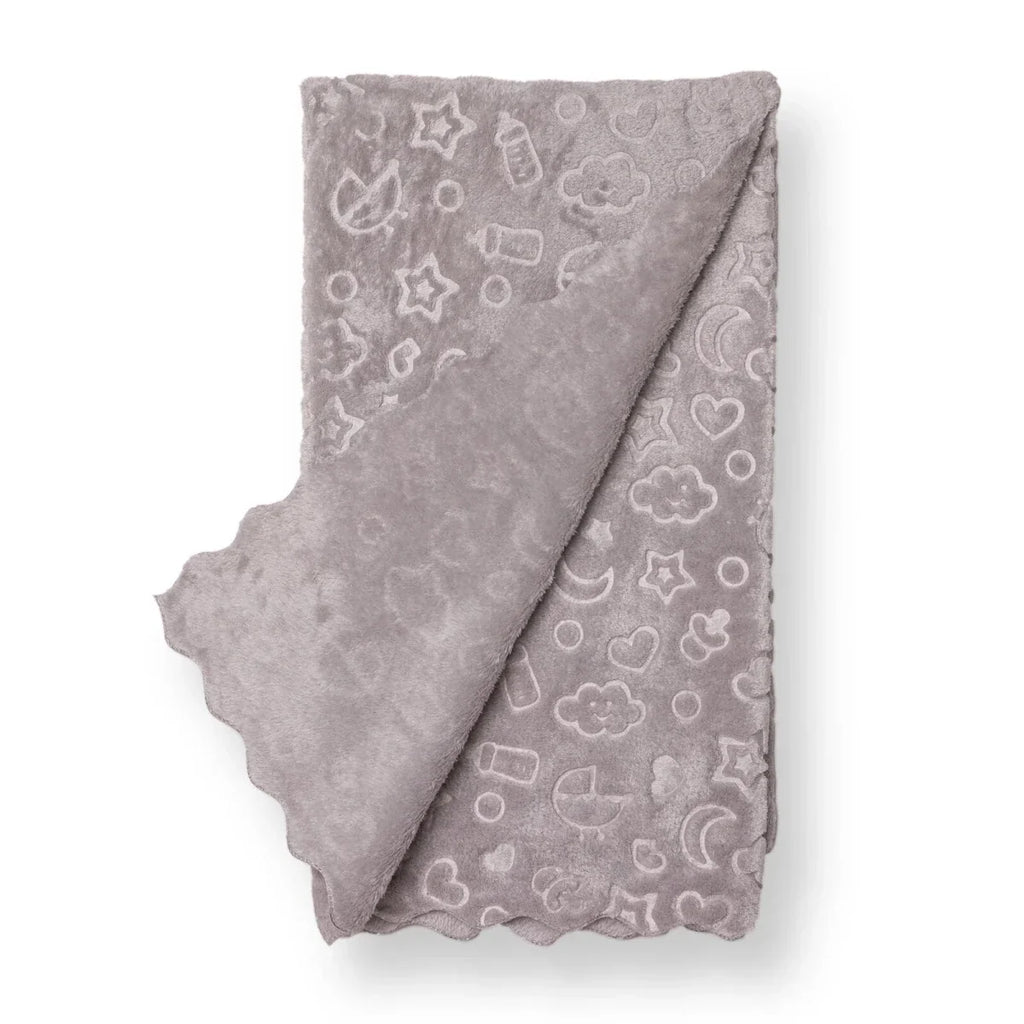 Little Dreams Sky Print Wellsoft Fleece Baby Blanket (90 x 110 cm)