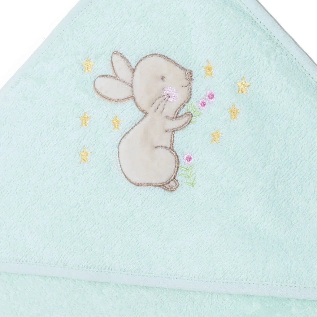 Mollia Embroidered Hooded Baby Bath Towel (75 x 75 cm)