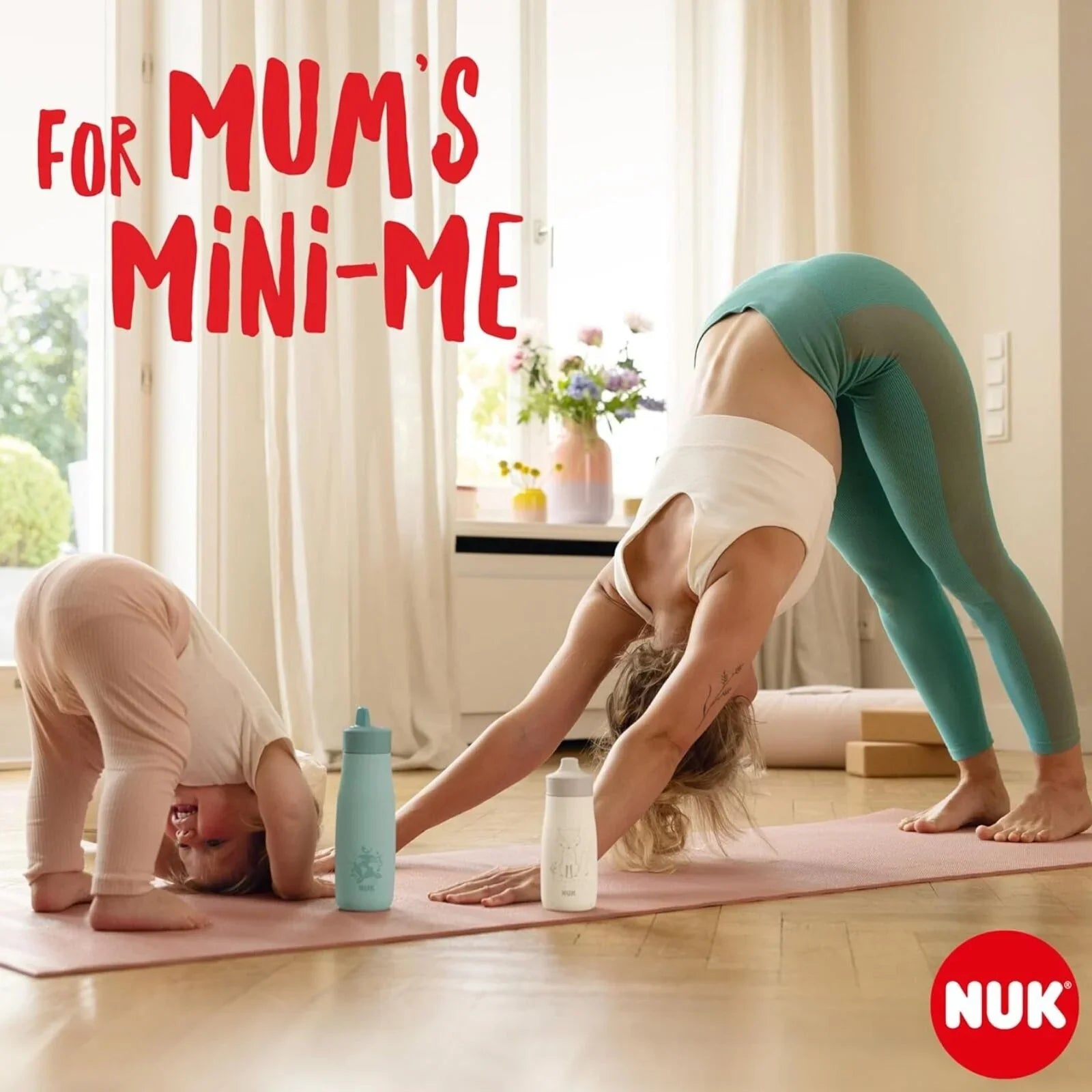 NUK Mini-Mee Sip Cup with Sip Top 9+ months 300ml - Butterfly