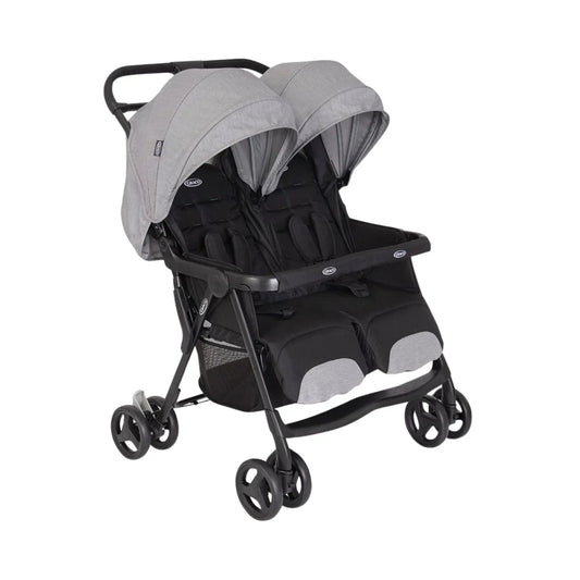 Graco DuoRider Double Pushchair - Steeple Grey