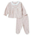 Bebetto Floral Print Baby Sweatshirt & Footed Leggings (Newborn to 6-9 Months)