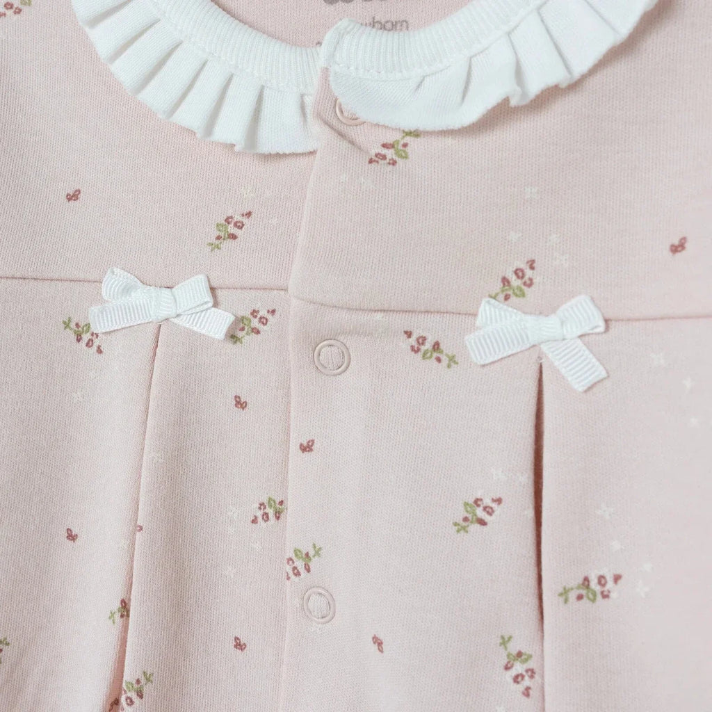 Bebetto Floral Print Baby Sweatshirt & Footed Leggings (Newborn to 6-9 Months)