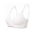 Baby Mom Women's Lace Neckline Non-Padded Nursing Bra