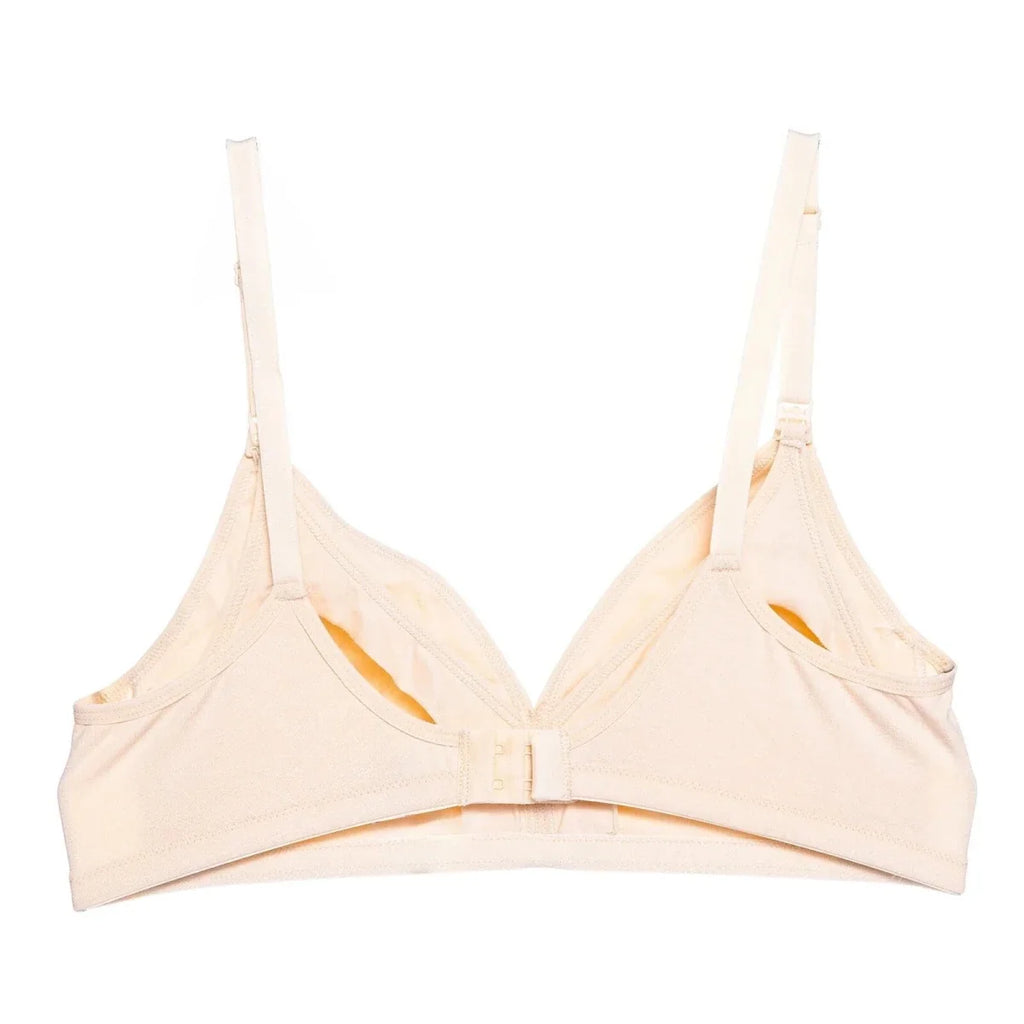 Baby Mom Women's Lace Neckline Non-Padded Nursing Bra