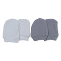HelloBaby Ribbed Baby Scratch Mitts (Newborn)