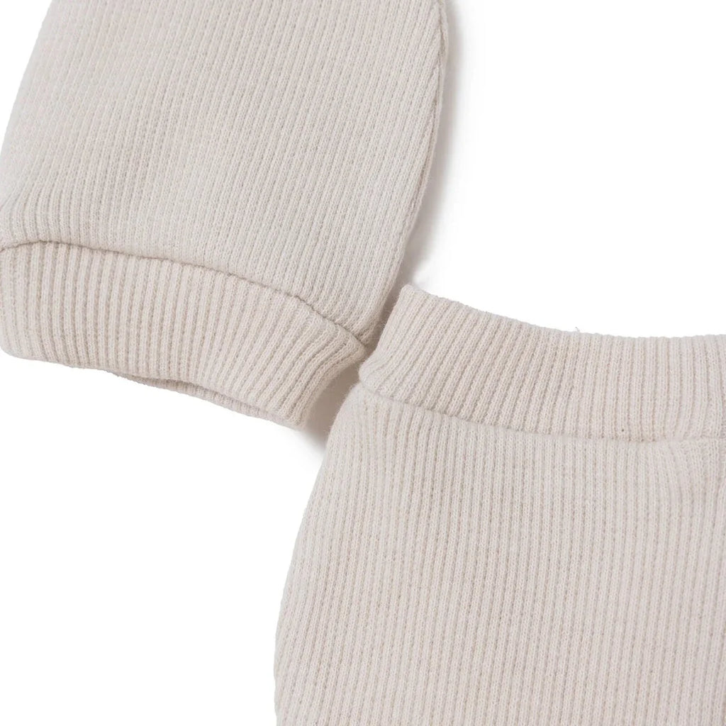 HelloBaby Ribbed Baby Scratch Mitts (Newborn)