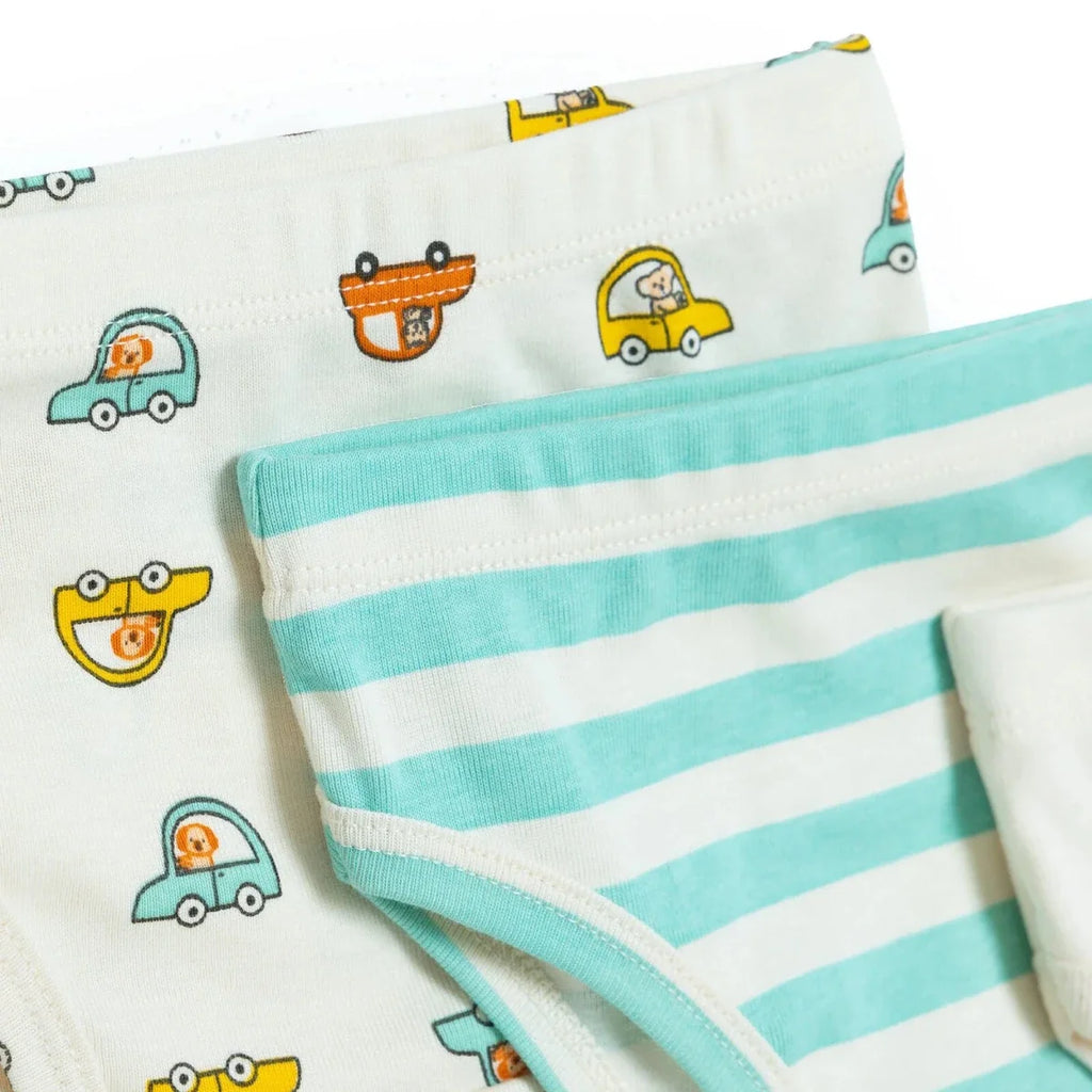 HelloBaby 3 Pack Space Print Baby Briefs (12 Months to 4-5 Years)